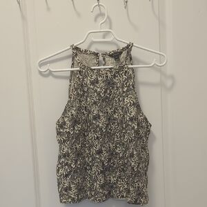 RW&CO. Sleeveless Crop Tank Top in Size Large